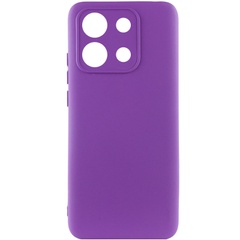 Чохол Silicone Cover Lakshmi Full Camera (A) для Xiaomi Poco X6 Pro, Фіолетовий / Purple